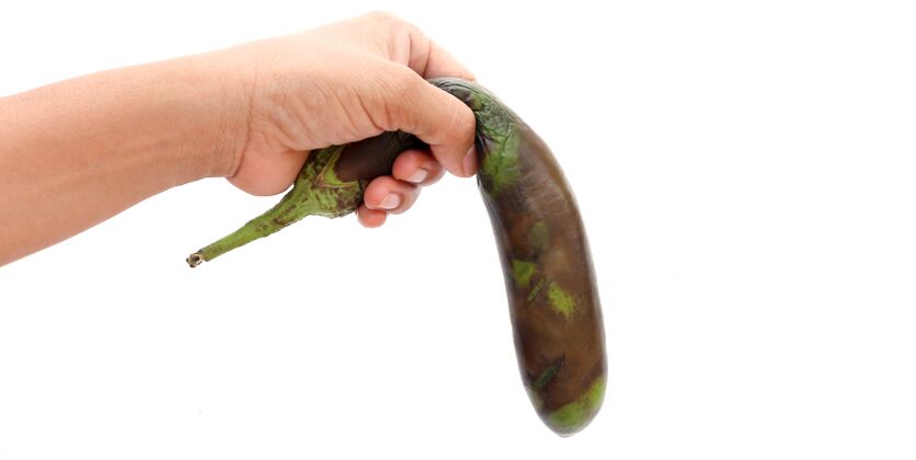 en slapp grönsak symboliserar skadlig mat för styrkan