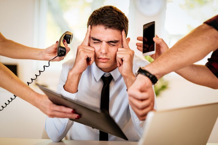 Konstant stress leder till en försämring av styrkan hos män